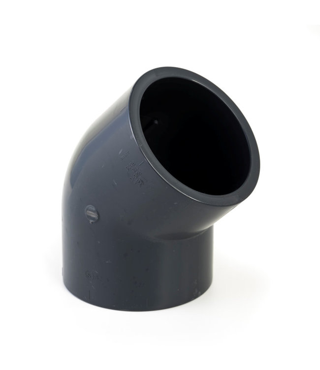 PVC knie 45gr 32mm
