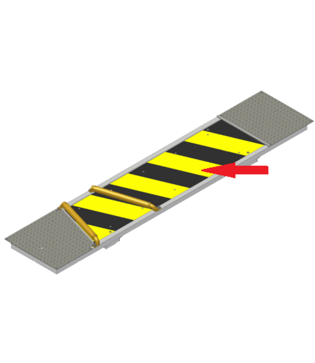 Holz insertion plate top (yellow/black)