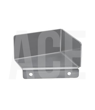 Stainless steel cap for sensors on ACE show arch left