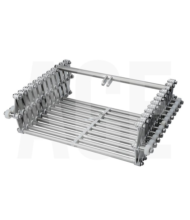 Holz schaarwagen voor mitter met zijuitsturing