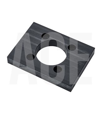 Holz plastic torsion plate for hydraulic motor