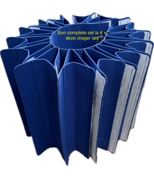 Holz textile carrier set dry roof roller, PVP sandwich