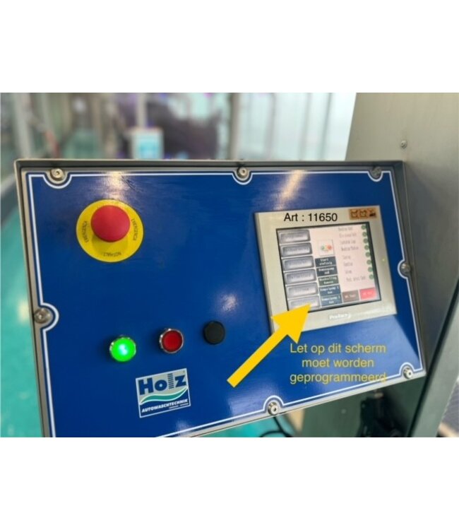 Touchscreen 7,5" voor omron besturing ,ethernet/RS232