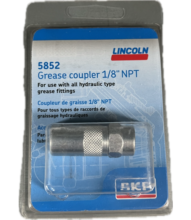 3-beks grijpkop voor Lincoln accu vetspuit