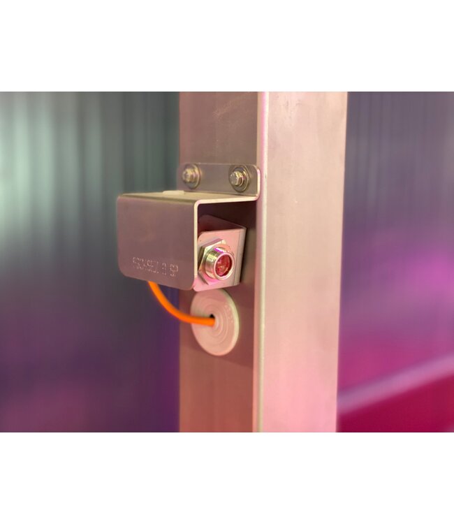 Holz stainless steel cap for sensors on arch right