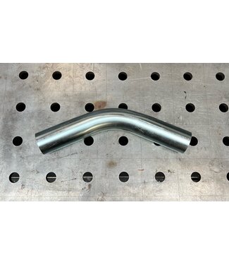 Bend 45gr vacuum cleaner pipe galvanized 127mm