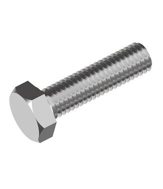 Stainless steel hexagon tap bolt M5 x 12