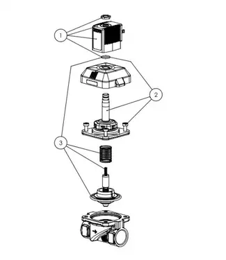 Burkert stainless steel 1/2" valve with EPDM seal (00246303)