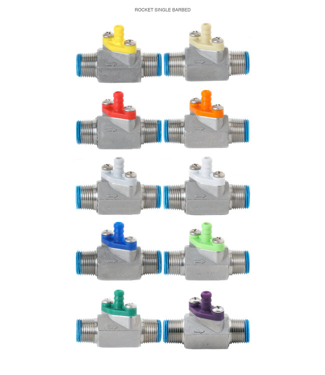 Rocket High Performance Injector Blauw