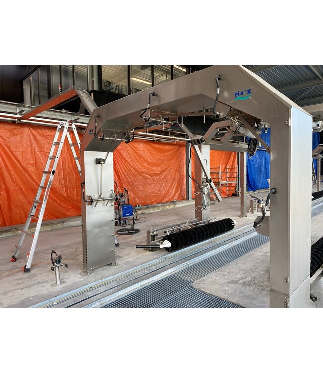 Holz hydrauliekslang Mega Power linker pendel water