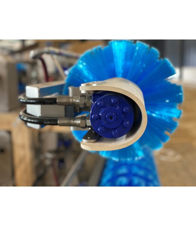 Holz hydrauliekslang PE-196 rechter borstel vrijstaand