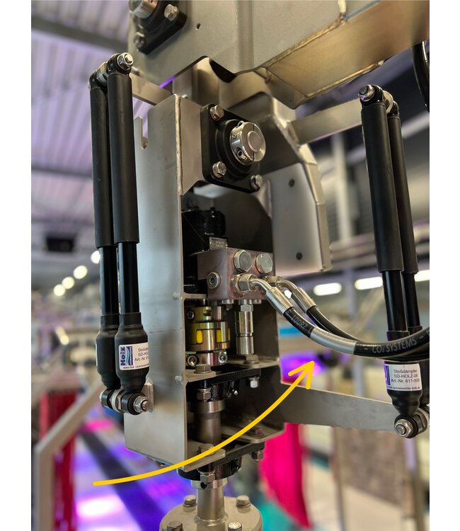 Holz hydrauliekslang RUW standaard (Centraal Frame) borstels