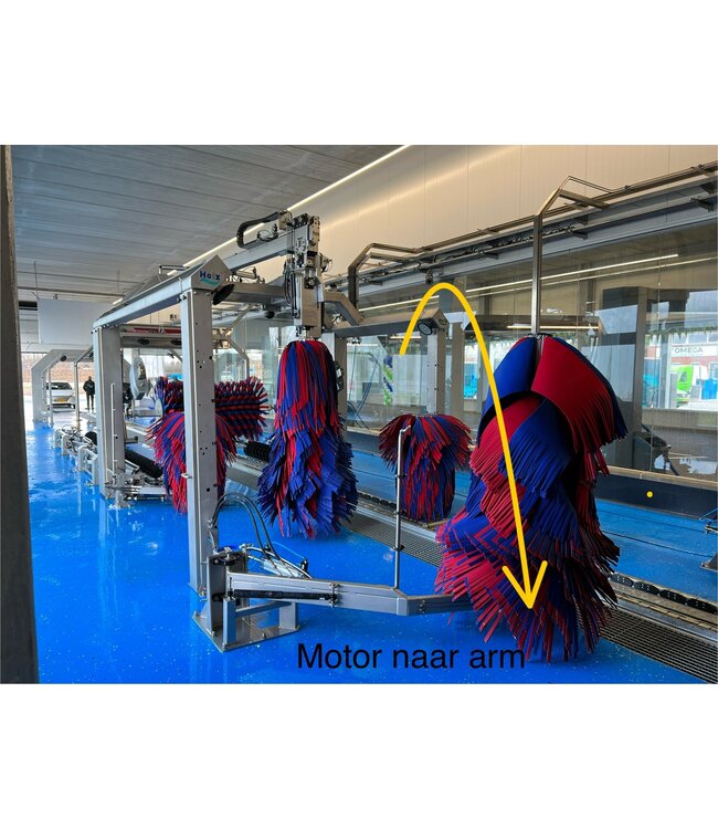 Holz hydrauliekslang PE-250 frame naar motor