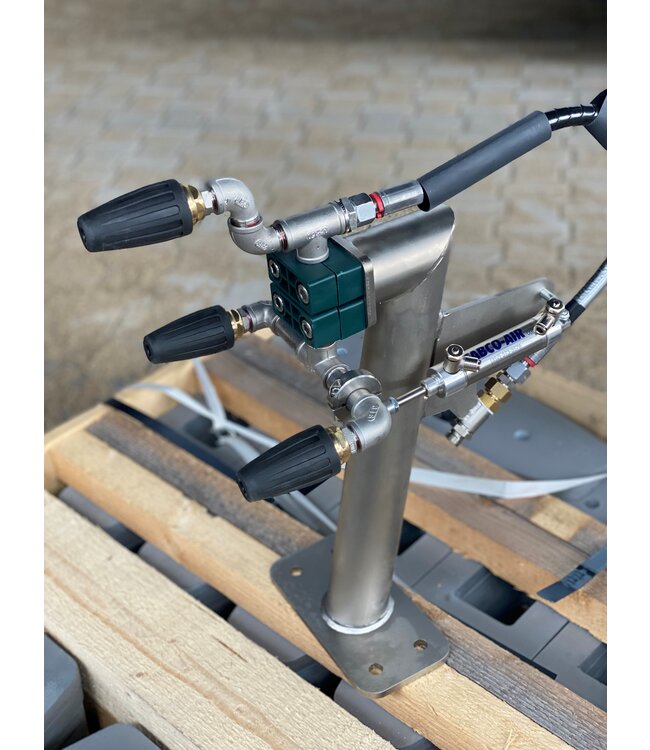 Holz hydrauliekslang PE-806 frame roterende nozzles