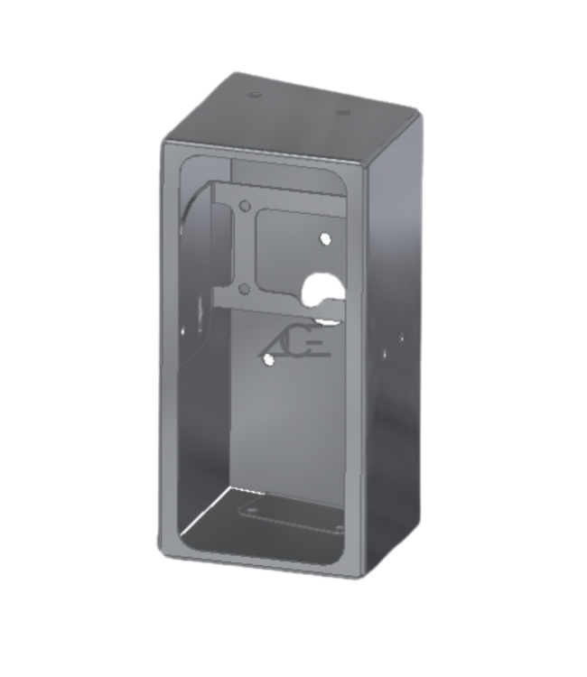 Module X op slagboom kast