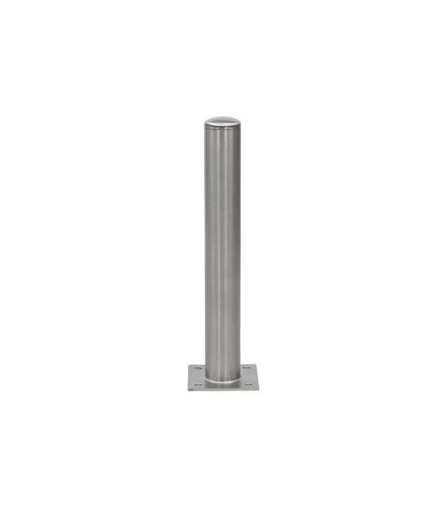 Stainless steel 304 barrier post on base plate