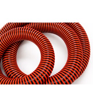 Stofzuigslang Ø38mm, Rood/Zwart