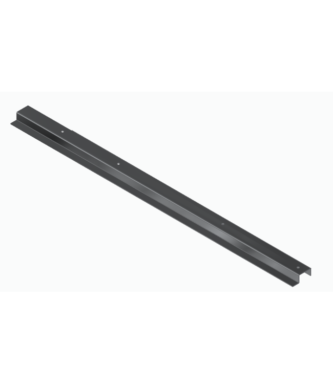 Klemprofiel dual-lane aandrijfzijde links