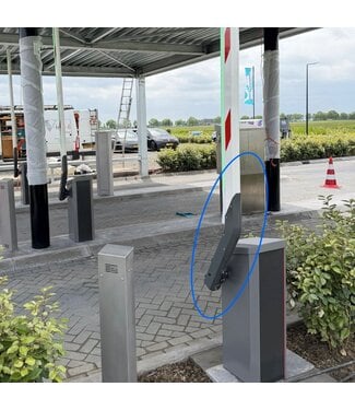 Masthouder voor Magnetic slagboom (varioboom)