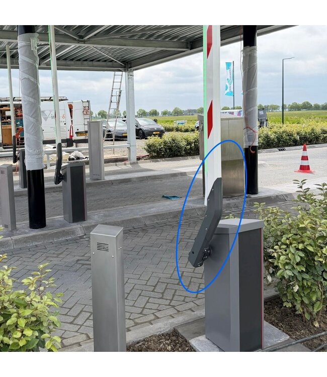 Masthouder voor Magnetic slagboom (varioboom)