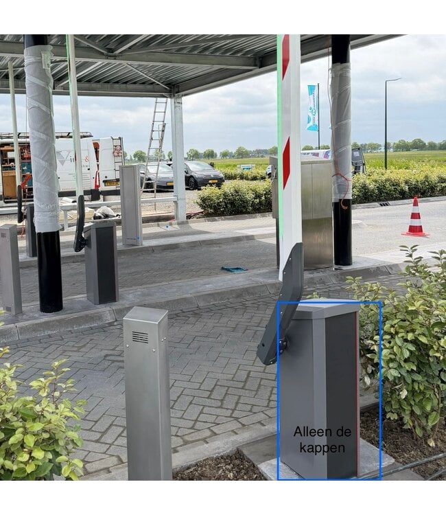 Kappen voor de Magnetic slagboom