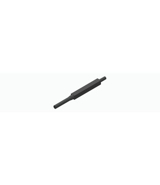 Square drive shaft for dual-lane