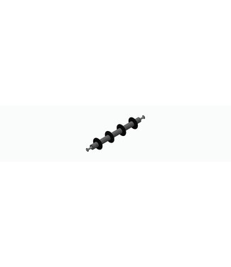 Complete return roller dual-lane
