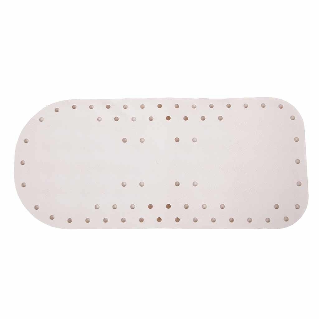 Anti-Slip Badmat Wit 75 x 35 cm | Atlantis | Met zuignapjes | Wit | PR45125-W afbeelding