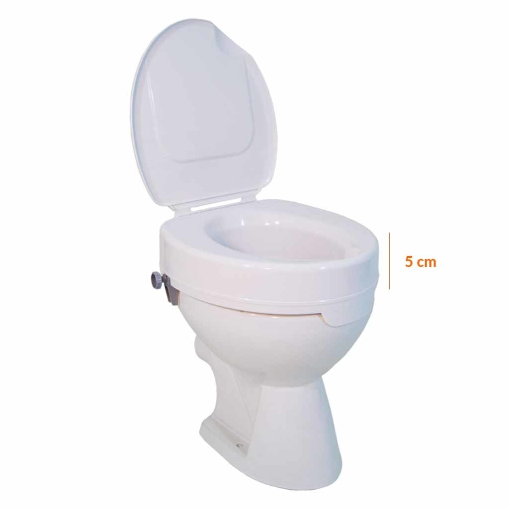 Toiletverhoger Ticco 2G 5 cm met Deksel | Drive afbeelding