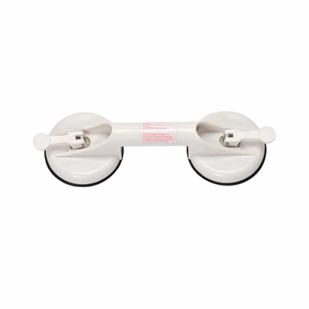 Handgreep Solido met zuignappen | Drive | Totale lengte 33 cm | Lengte greep 9,5 cm | Wandbeugel zonder boren | Wit | 660100100 afbeelding