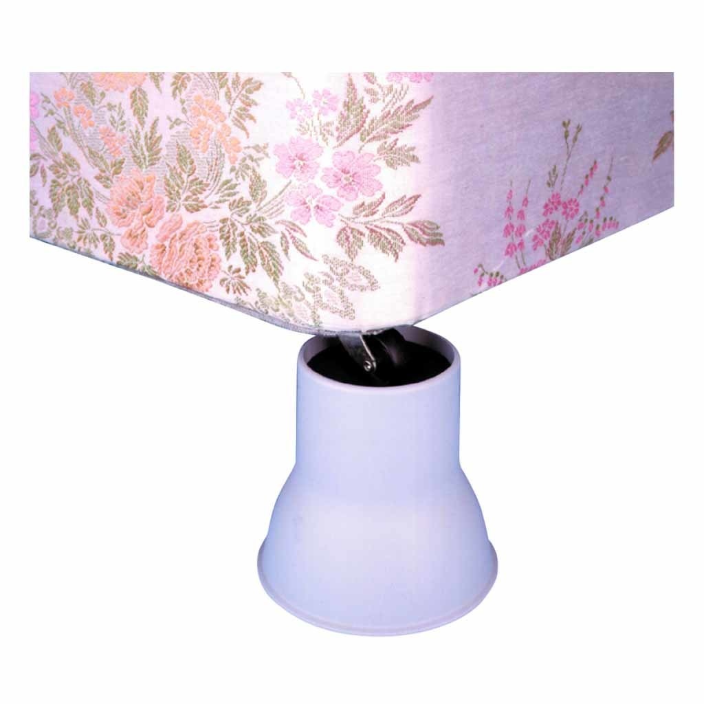 Verhogers stoel & bed | Set van 4 | Hoogte 14 cm | Bedklossen | Wit | PR60740 afbeelding