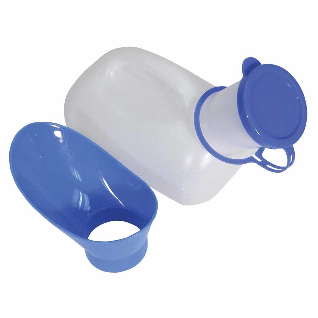 Urinaal voor mannen en vrouwen | Unisex | Inhoud 1 liter | Met deksel | VR268AA afbeelding