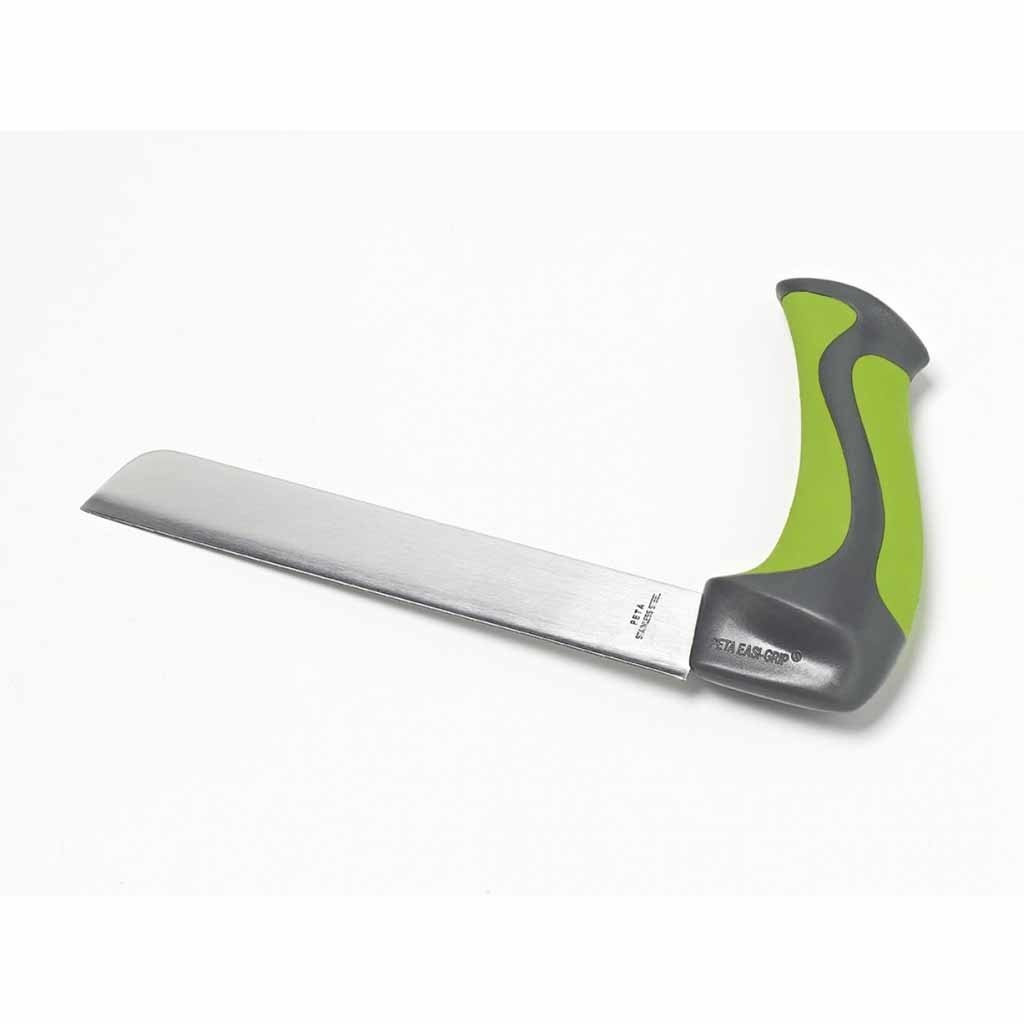 Vleesmes met gehoekt handvat | Lengte mes 18 cm | Roestvrijstaal | Anti-slip handvat | Vaatwasmachinebestendig | PR63018 afbeelding
