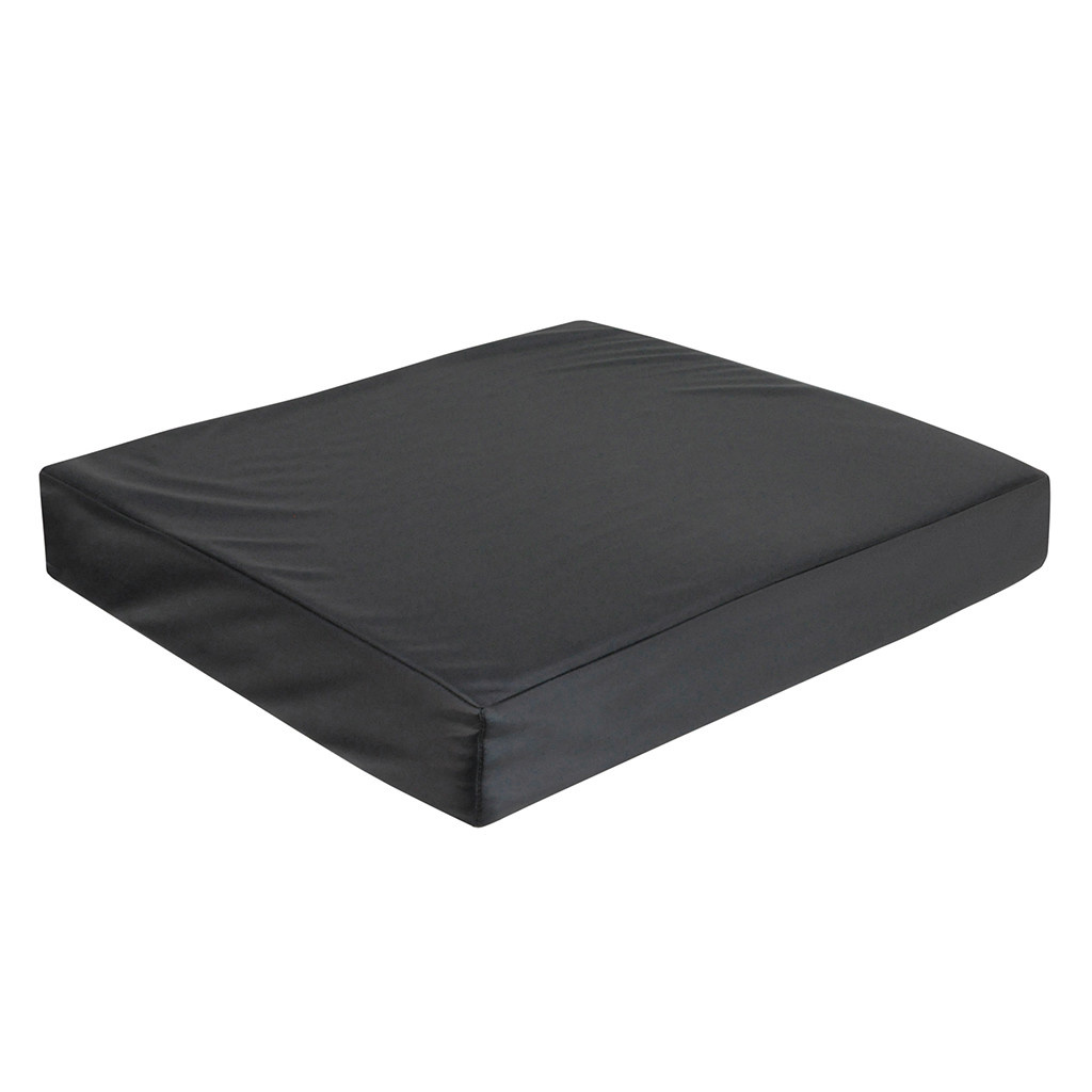 Rolstoelkussen (vinyl) met traagschuim 45,7 x 40,6 x 5 cm afbeelding