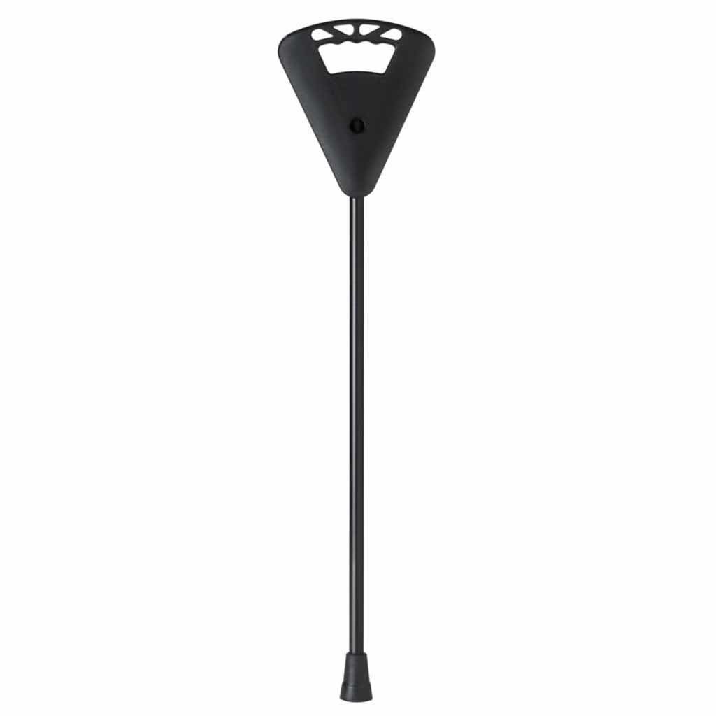 Flipstick wandelstok met opklapbare zitting | Verstelbaar | Hoogte: 87,5 - 91,5 cm | Kleur: Zwart | PR30129-BK afbeelding