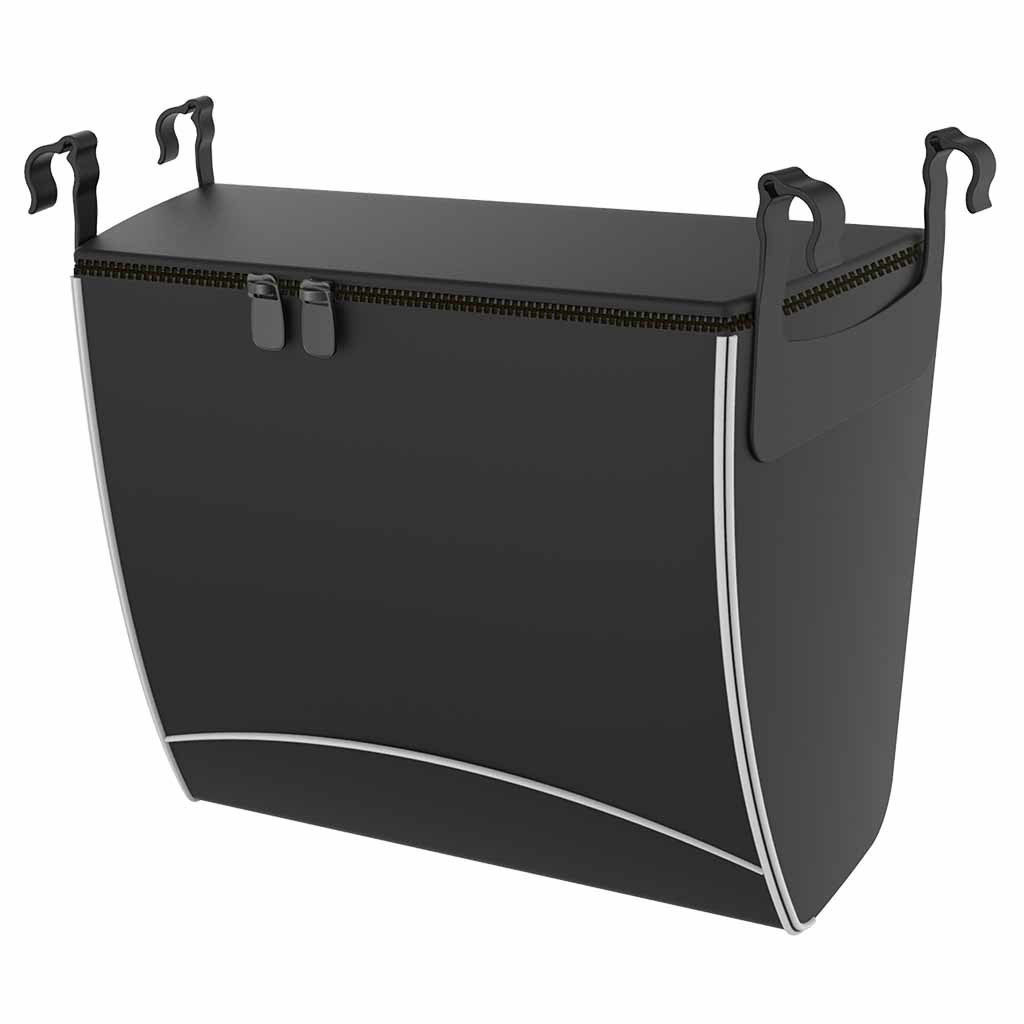 Luxe tas met ritssluiting voor Rehasense rollator Server en Athlon | Waterdicht | Zwart | ACR01028 afbeelding