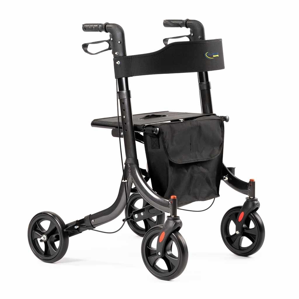 Lichtgewicht rollator Light (6,9 kg) | MultiMotion | Antraciet | Lichtgewicht rollators | 10050011 afbeelding
