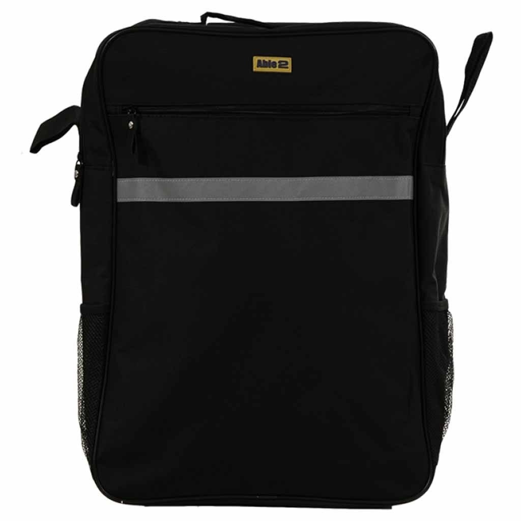Rolstoeltas | Scootmobieltas | XL | Één groot opbergvak en een klein voorvakje | Zwart | Nylon | Splash | PR34052-XL afbeelding
