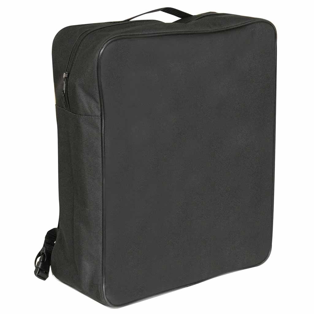 Scootmobieltas | Afmetingen 44 x 36 x 15 cm | Groot opbergvak met rits | Zwart | Polyester | VA134ST afbeelding