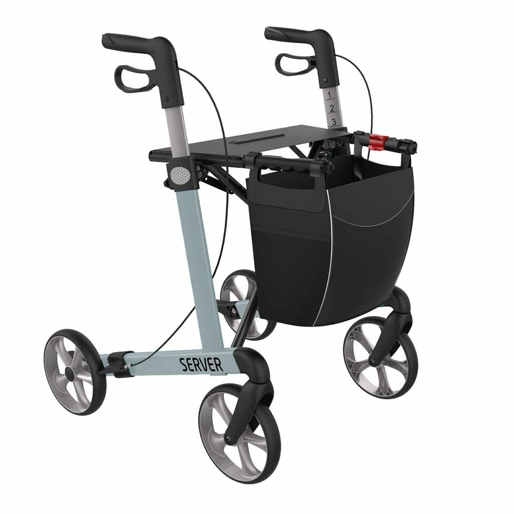 Lichtgewicht rollator Server (7 kg) | Rehasense | Large | Ice Blue | SRIBL600 afbeelding