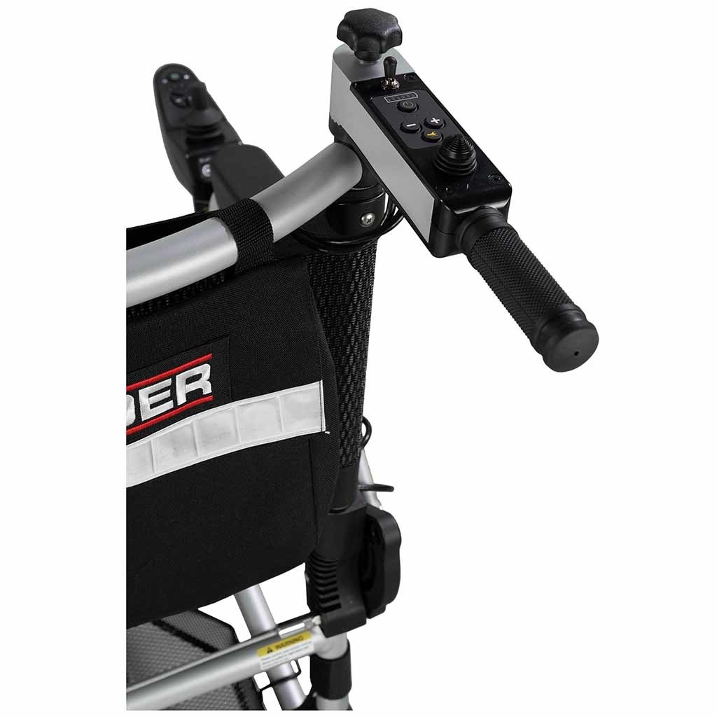 Achterloop set / Duwondersteuning JoyRider & SplitRider | e-Ability | Met joystick besturing afbeelding