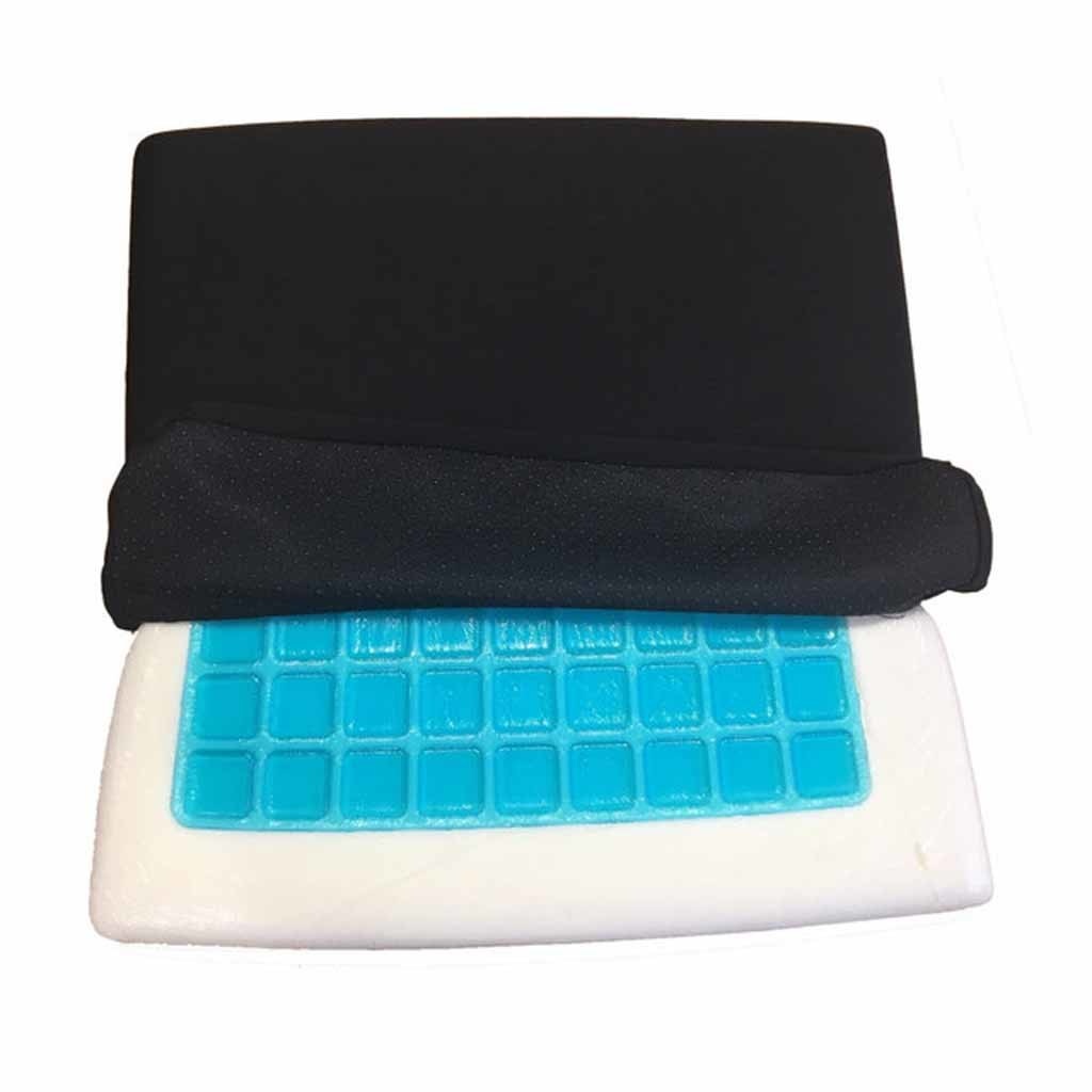 Zitkussen met Gel en Memory foam | Afneembare hoes | Langdurig zitten | Auto, thuis of kantoor | Aidapt | VA126SD afbeelding