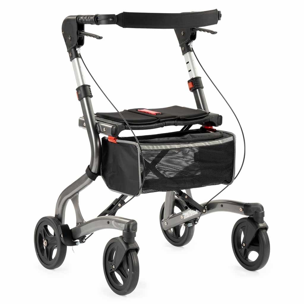 Rollator Trollimaster RG70 (8,6 kg) | MultiMotion | Small | Inklapbaar | Antraciet | 10050005 afbeelding