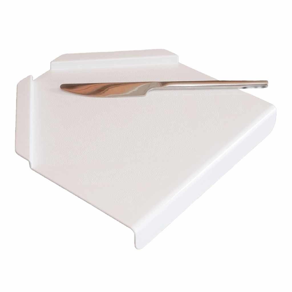 Smeerplank | Éénhandig gebruik | Met antislipvoetjes | 22 x 22 cm | PR60003 afbeelding