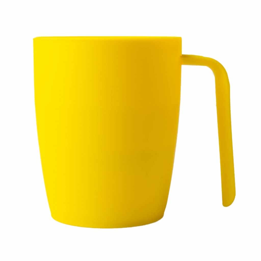Drinkbeker voor trillende handen | Kies uw kleur : Geel | SASSCup afbeelding