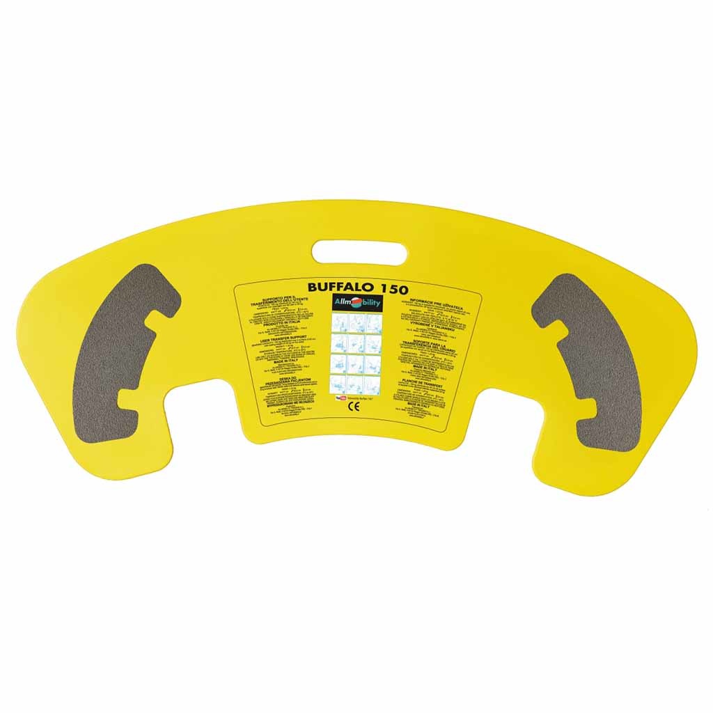 Buffalo transferplank | Met anti-slip | Afmetingen 77 x 32,5 x 0,4 cm | Max. gebruikersgewicht 150 kg | ATB150-G afbeelding
