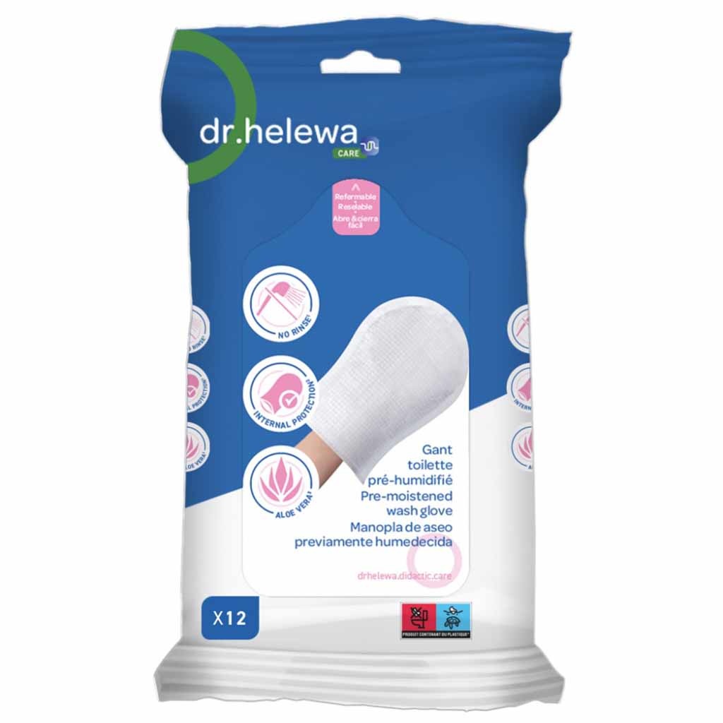 Vochtige washandjes met beschermlaag (12 stuks) | Dr Helewa afbeelding