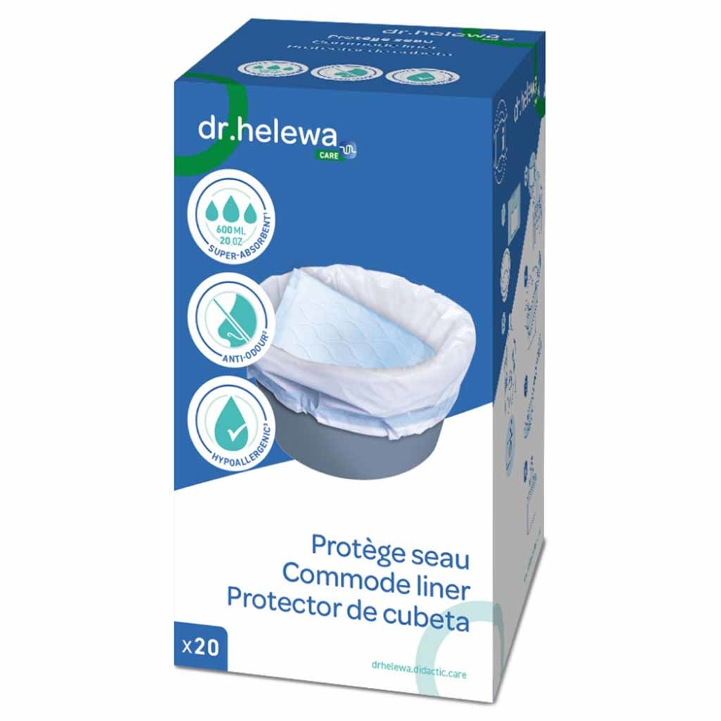 Hygiënische opvangzakken voor toiletemmer Postoel | Dr Helewa afbeelding