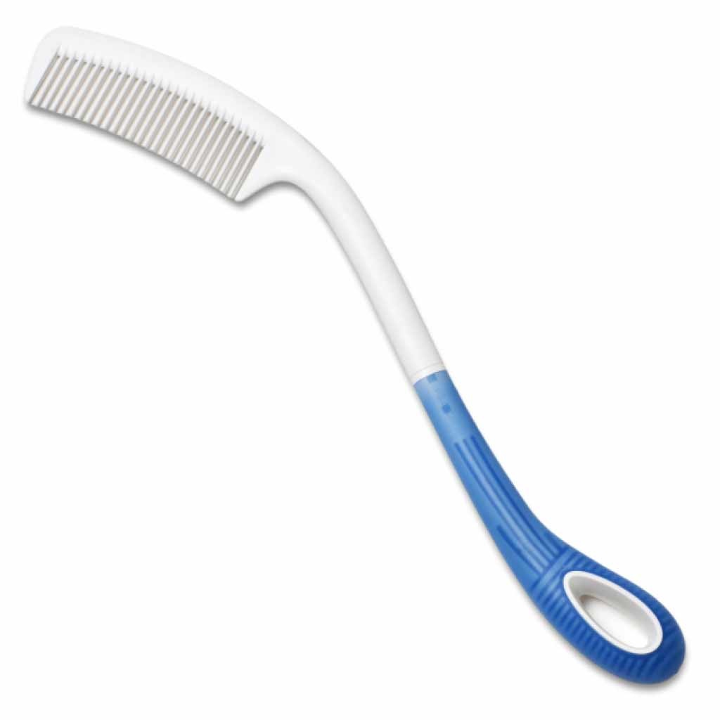 Beauty kam met gebogen steel | Maak een keuze : Kort 37 cm | Etac afbeelding