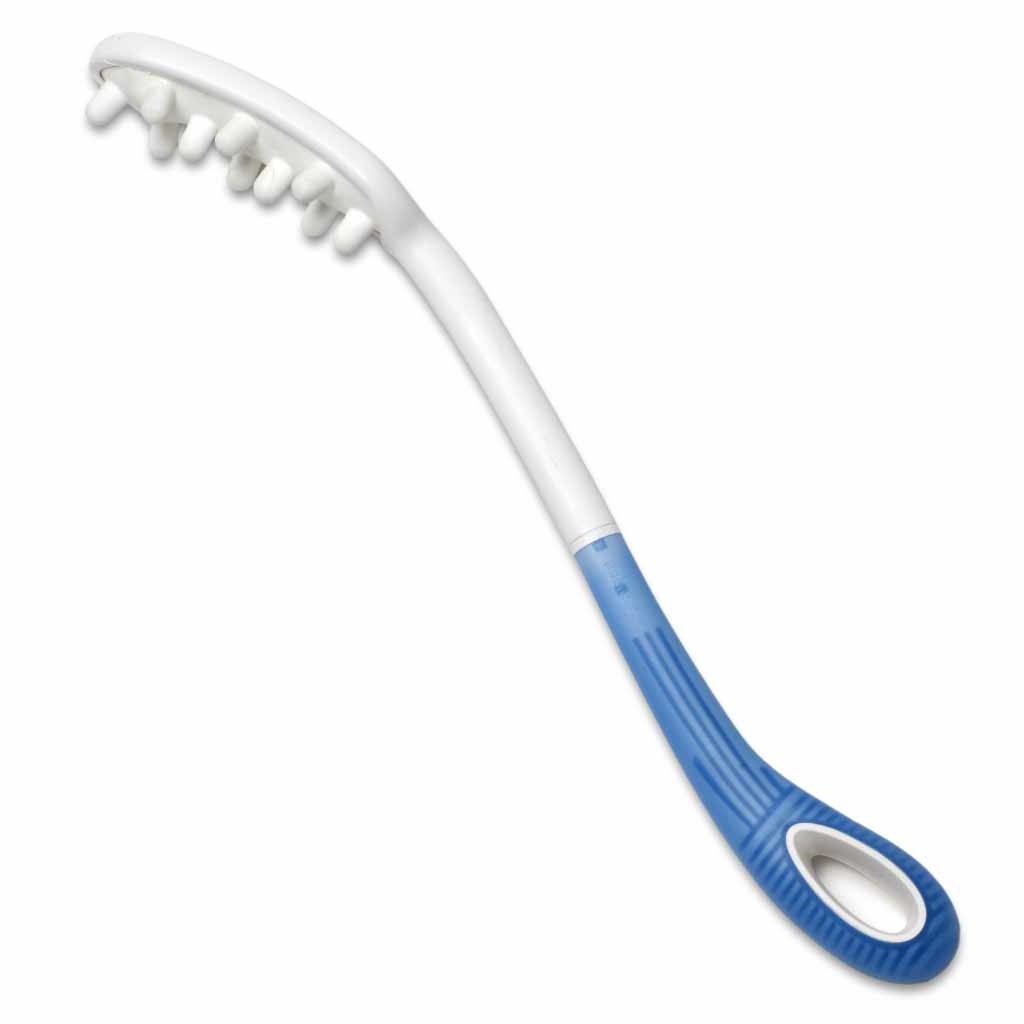 Etac - Beauty Haarschrobber met gebogen steel - Lengte 36cm - Oplossing tegen beperkt bereik afbeelding